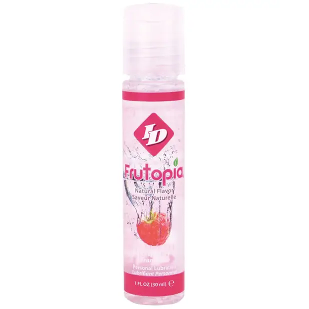 ID Frutopia Flavored Water Based Lube - Raspberry / 1 oz. - Water Based Lubricant