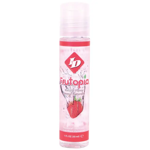 ID Frutopia Flavored Water Based Lube - Strawberry / 1 oz. - Water Based Lubricant