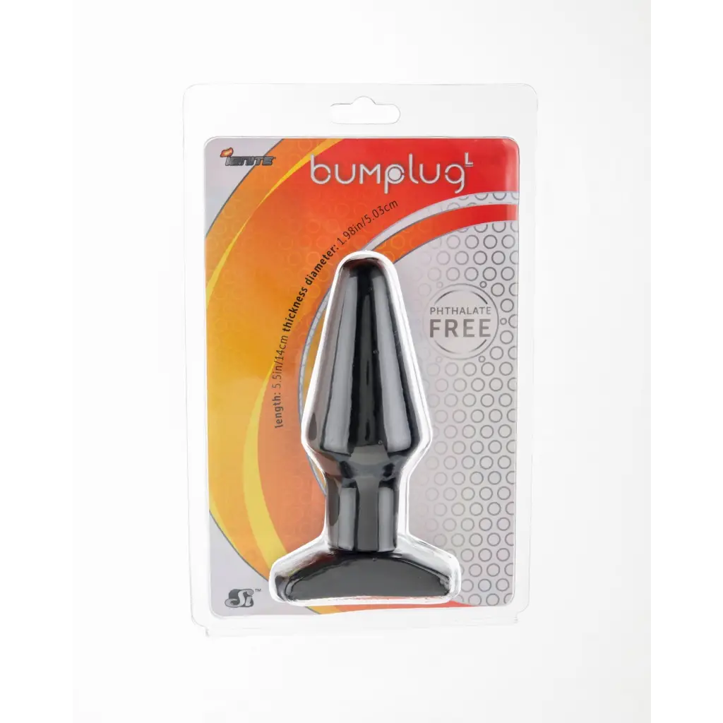 Ignite Butt Plug Black Large - Butt Plug