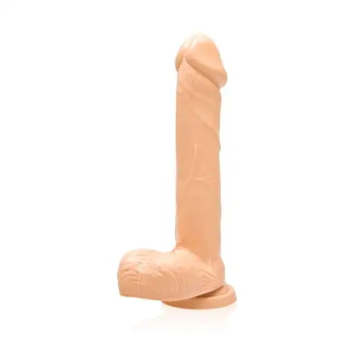 Ignite Cock W/balls Flesh W/suction Cup - Realistic Dildo