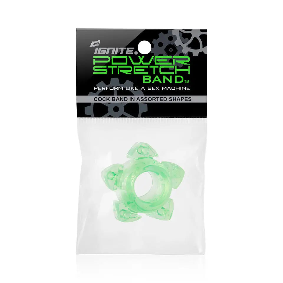 Ignite Power Stretch Band - Green - Cock Ring