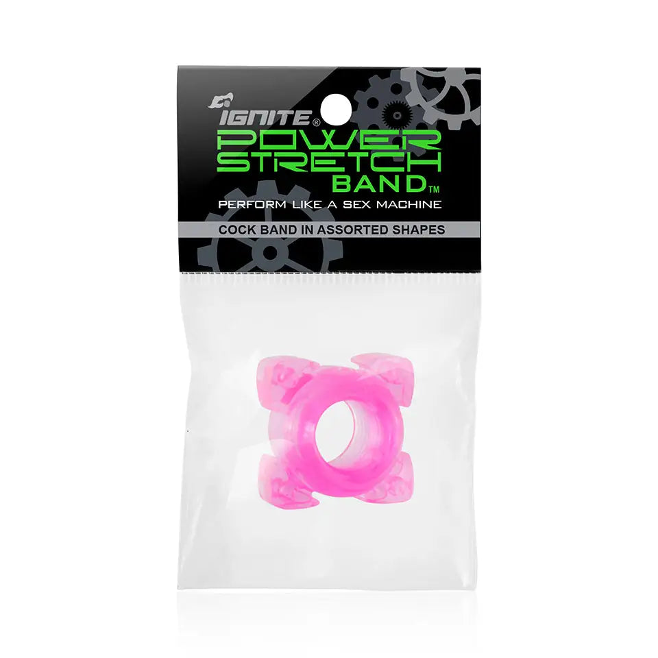 Ignite Power Stretch Band - Pink - Cock Ring