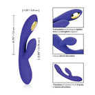 CalExotics Stimulators Impulse Intimate E-stimulator Dual Wand - Purple at the Haus of Shag