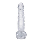 In A Bag 10’ Really Big Dick - Clear, transparent phallic-shaped adult novelty item