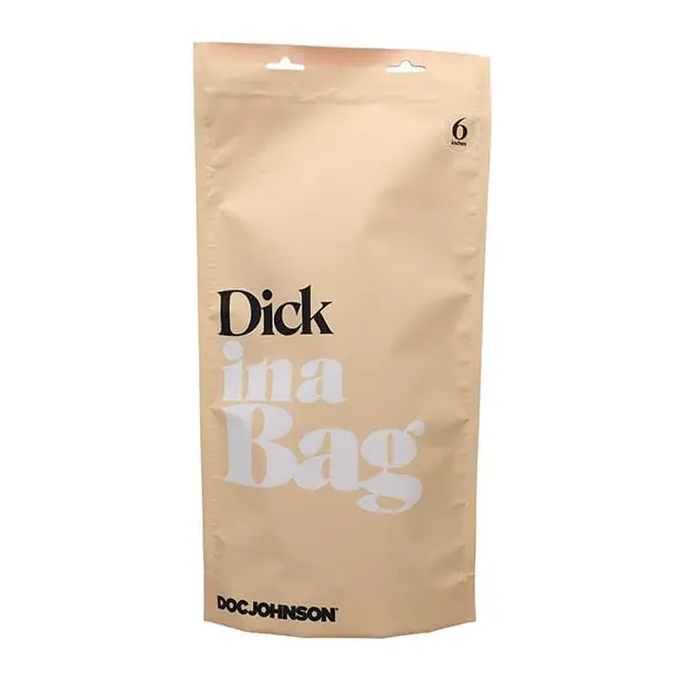 Doc Johnson Dongs & Dildos In A Bag 6" Dick - Clear at the Haus of Shag