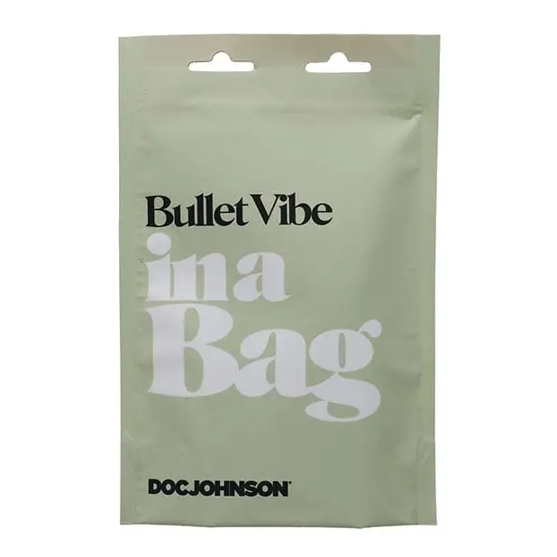 Doc Johnson Stimulators In A Bag Bullet Vibe - Black at the Haus of Shag