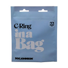 Doc Johnson Penis Enhancement In A Bag C-ring - Black at the Haus of Shag