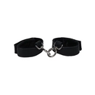 Doc Johnson Bondage Blindfolds & Restraints In A Bag Handcuffs - Black at the Haus of Shag