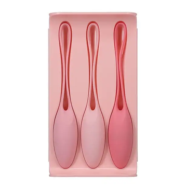 Doc Johnson Sexual Enhancers In A Bag Kegel Trainer - Pink at the Haus of Shag