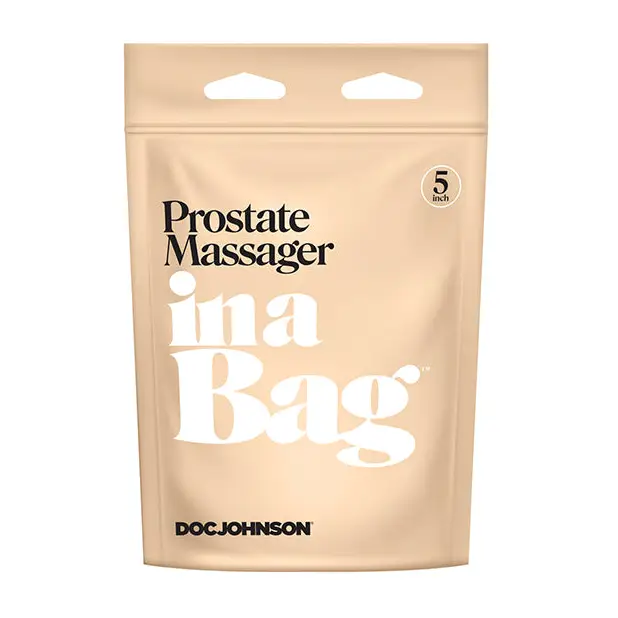 In A Bag Prostate Massager - Black - Butt Plug