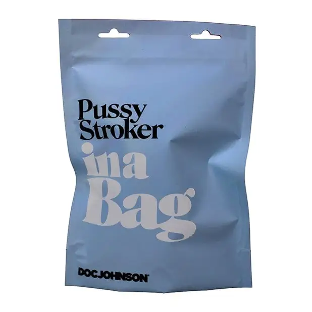 Doc Johnson Manual Stroker In A Bag Pussy Stroker - Frost at the Haus of Shag