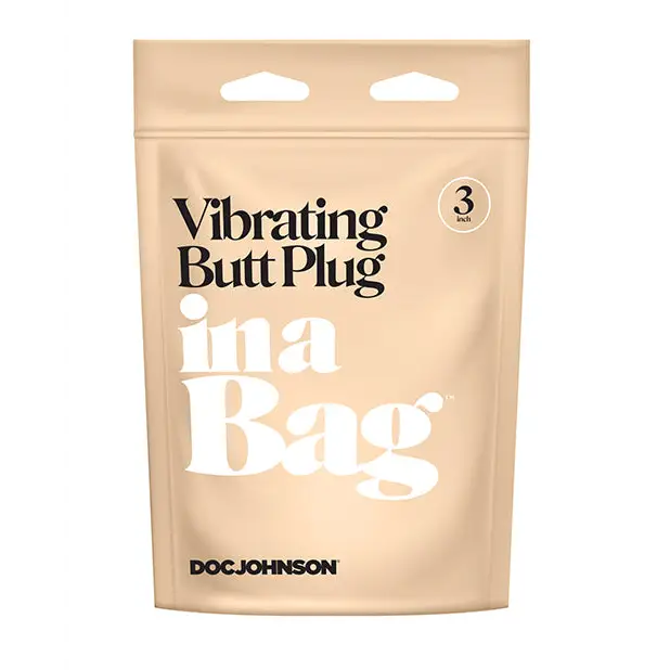 In A Bag Vibrating Butt Plug - Powered Butt Plug