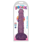 Curve Novelties Dildos Inch Slim Stick With Balls Grape Ice Dildo at the Haus of Shag