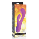 inmi Vibrator Inmi Come Hither Pro Moving Hard Silicone Rabbit Vibrator - Purple at the Haus of Shag