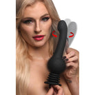 inmi Sex Shaker Silicone Stimulator - Black - Realistic Vibrator