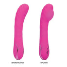 CalExotics Stimulators Insatiable G Inflatable G Wand - Pink at the Haus of Shag