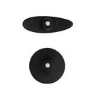 Interchangeable Butt Plug Set Pointed Black - Butt Plug