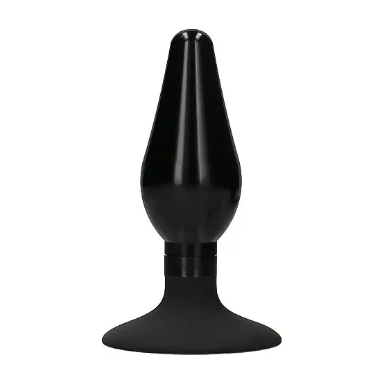 Interchangeable Butt Plug Set Pointed Black - Butt Plug