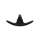 Interchangeable Butt Plug Set Pointed Black - Butt Plug