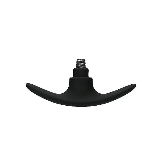 Interchangeable Butt Plug Set Pointed Black - Butt Plug