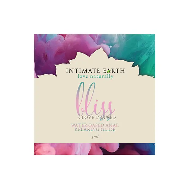 Intimate Earth Bliss Clove Infused Water-Based Anal Relaxing Glide 2 oz. - 3 Ml - Water Based Lubricant