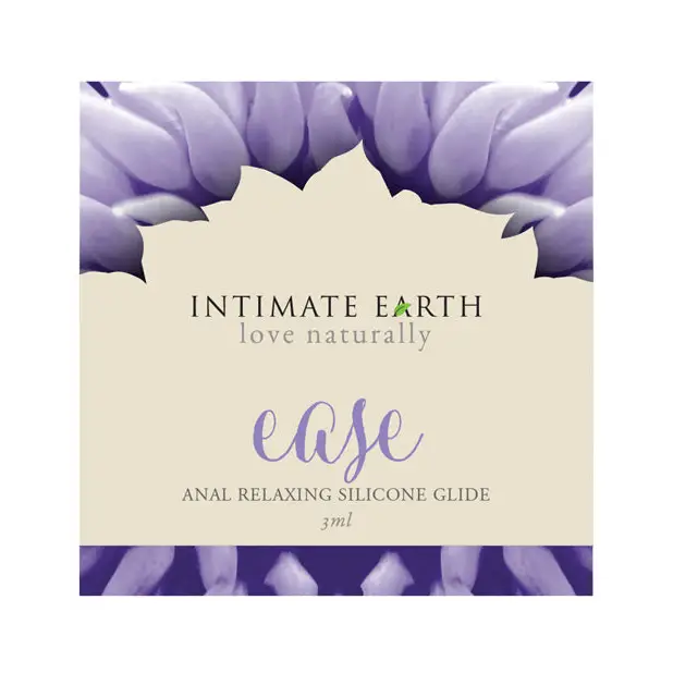 Intimate Earth Ease Relaxing Anal Silicone Foil Sachet 3ml - Silicone Lubricant