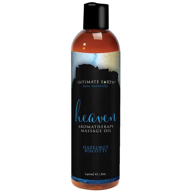 Intimate Earth Heaven Hazelnut Biscotti Massage Oil 240 ml/8 oz - Massage Oil