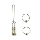 CalExotics Sextoys for Women Silver Intimate Play Piercing at the Haus of Shag