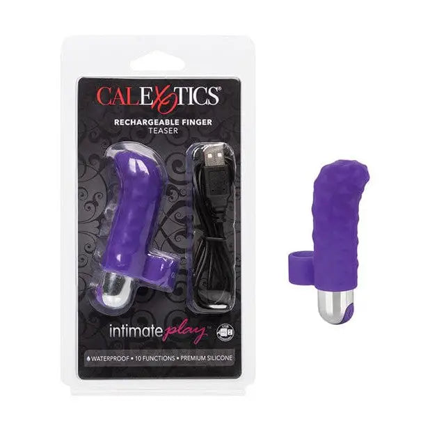 CalExotics Vibrator Teaser Intimate Play Rechargeable Finger at the Haus of Shag