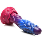 Colorful Intruder Alien Silicone Dildo with tentacle design and suction cup base