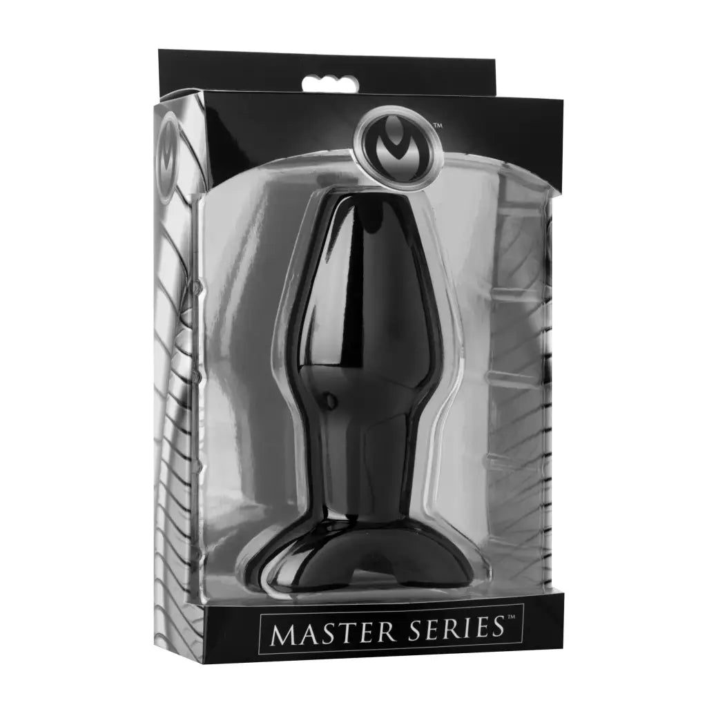 Master Series Hollow Plug Invasion Hollow Silicone Anal Plug at the Haus of Shag