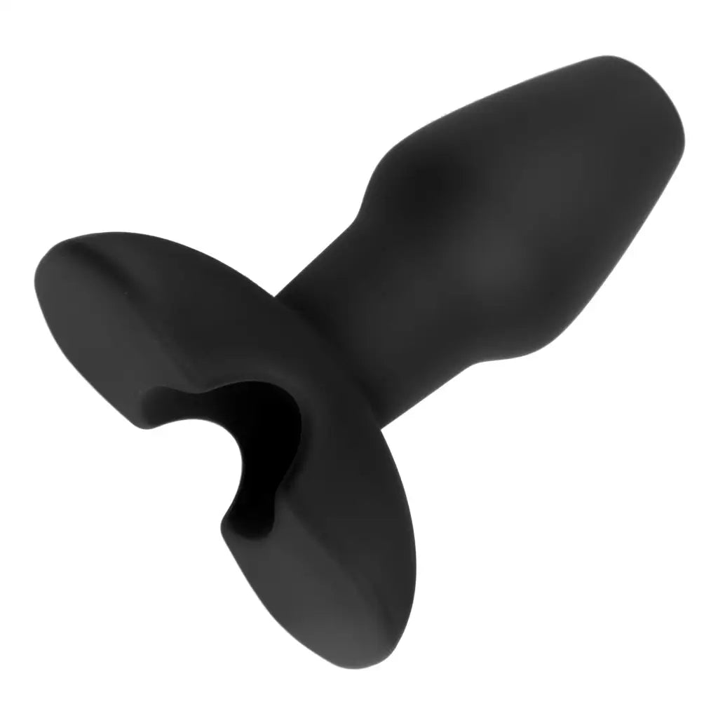 Master Series Hollow Plug Invasion Hollow Silicone Anal Plug at the Haus of Shag