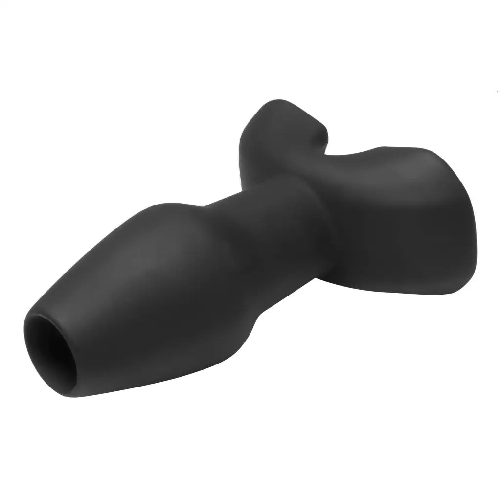 Master Series Hollow Plug Small Invasion Hollow Silicone Anal Plug at the Haus of Shag