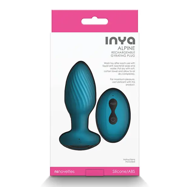 INYA Alpine Rechargeable Gyrating Plug Purple - Butt Plug