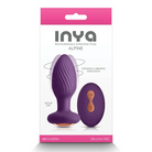 INYA Alpine Rechargeable Gyrating Plug Purple - Purple - Butt Plug