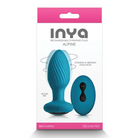 INYA Alpine Rechargeable Gyrating Plug Purple - Teal - Butt Plug