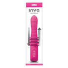 INYA Deep Stroker Rechargeable Thrusting Vibrator Pink - Manual Stroker