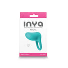 INYA Regal Rechargeable Vibrating Ring Teal - Cock Ring