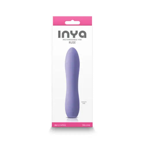 INYA Ruse Rechargeable Vibrator Purple - Bullet Vibrator