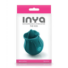 INYA The Kiss Rechargeable Stimulator Dark Teal - Dark Teal - Clitoral Stimulant