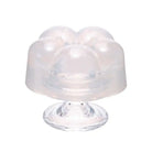 TENGA Manual Stroker Iroha Petit Plum By Tenga - Clear at the Haus of Shag