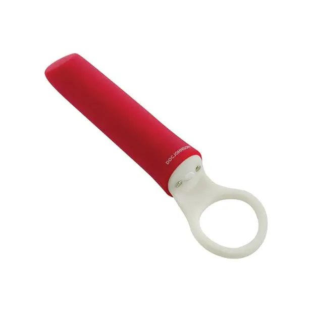 Doc Johnson Vibrator Ivibe Select Iplease Limited Edition - Red/white at the Haus of Shag