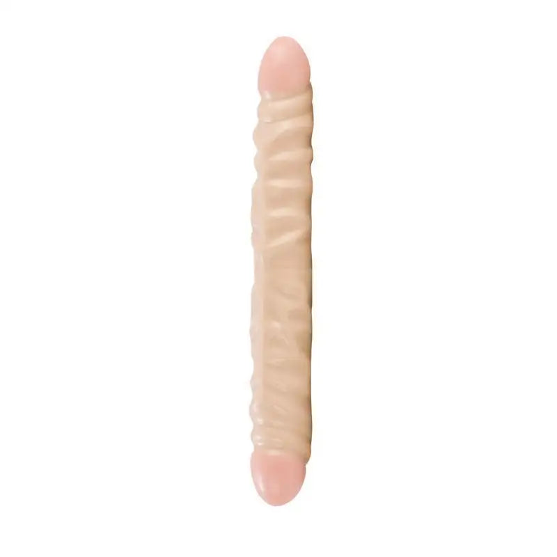 CalExotics Dildos Ivory Duo-12in Double Dong Veined at the Haus of Shag