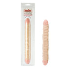 CalExotics Dildos Ivory Duo-12in Double Dong Veined at the Haus of Shag