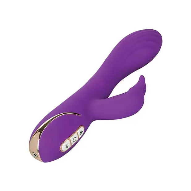 CalExotics Vibrator Jack Rabbit Signature Heated Silicone Rotating G Rabbit at the Haus of Shag