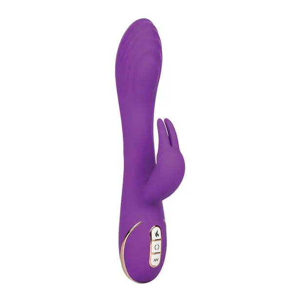 CalExotics Vibrator Jack Rabbit Signature Heated Silicone Rotating G Rabbit at the Haus of Shag