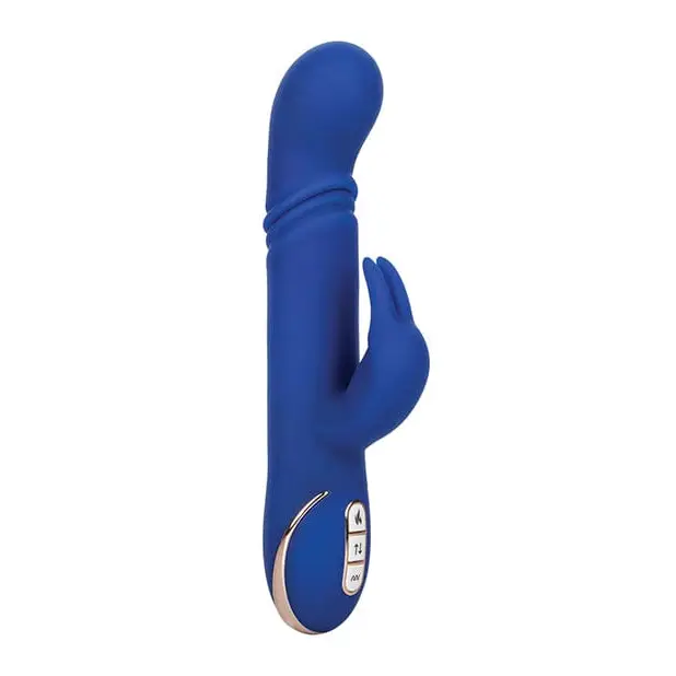 CalExotics Vibrator Jack Rabbit Signature Heated Silicone Thrusting G Rabbit at the Haus of Shag