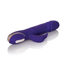 CalExotics Vibrator Jack Rabbit Signature Silicone Thrusting Rabbits - Purple at the Haus of Shag