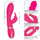 CalExotics Vibrator Jack Rabbit Signature Silicone Ultra-soft Rabbit at the Haus of Shag