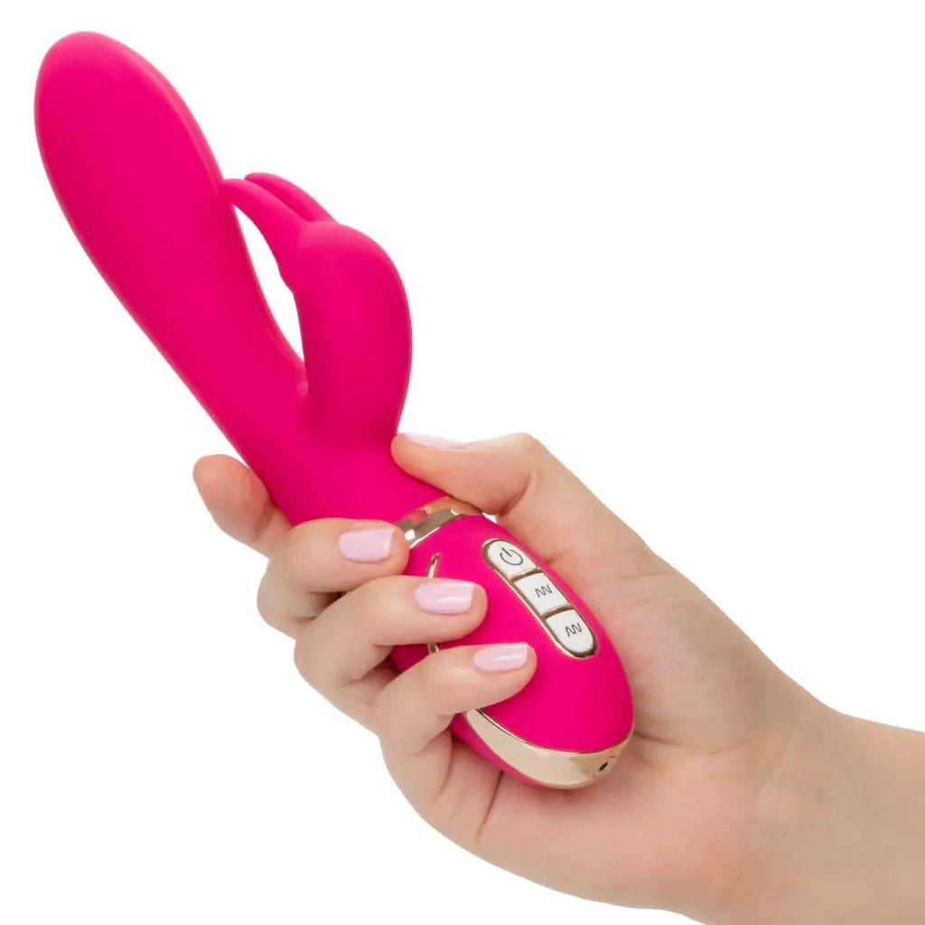 CalExotics Vibrator Jack Rabbit Signature Silicone Ultra-soft Rabbit at the Haus of Shag